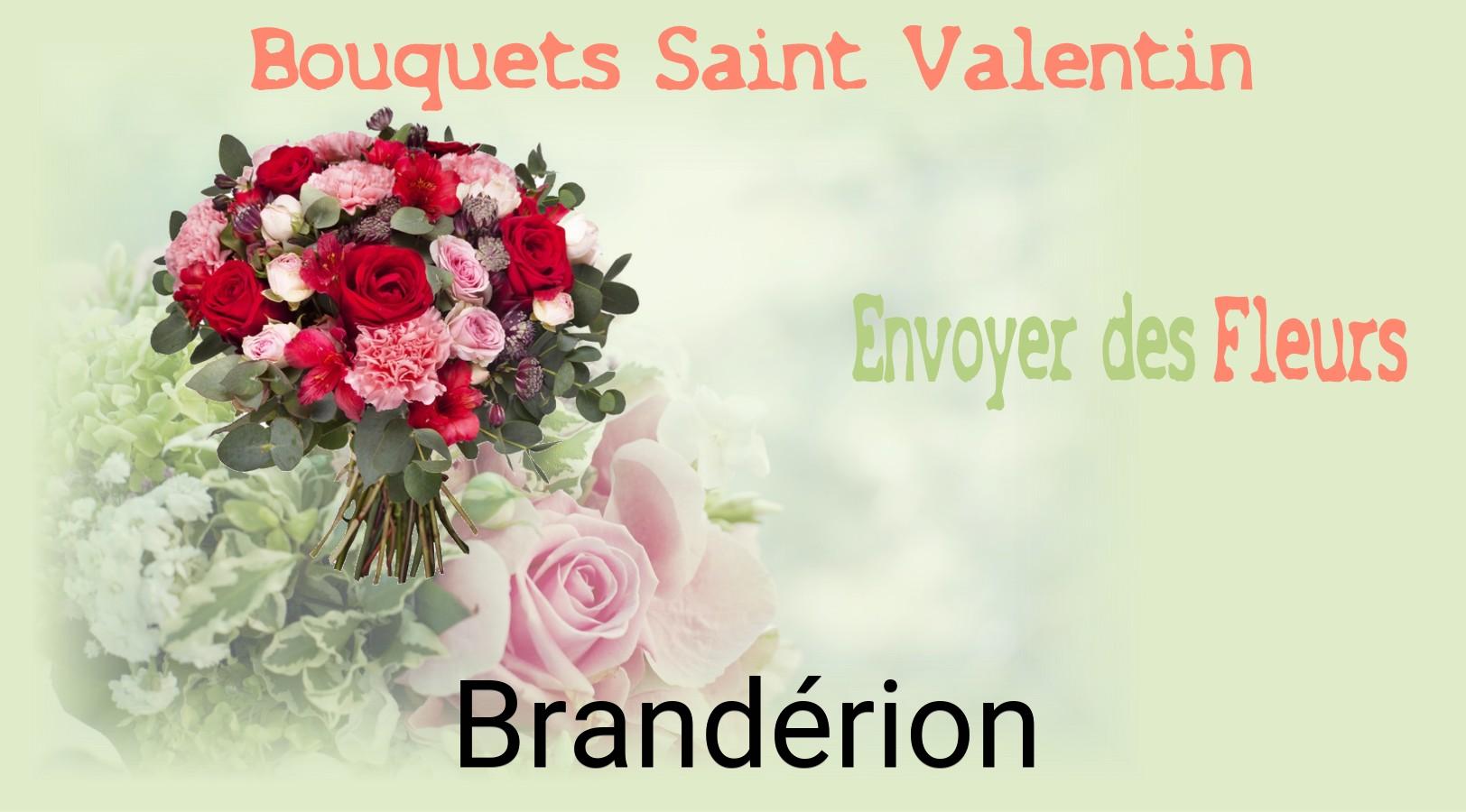 Roses de Saint-Valentin livrées à Brandérion